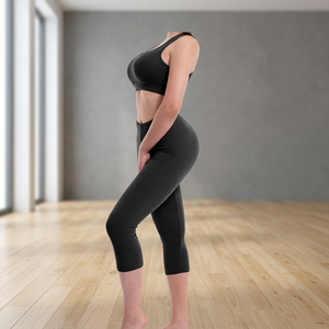 Shorts de yoga pour femme ASAP à séchage rapide, en Spandex, taille mi-haute, fermeture élastique, confortables, respirants, écologiques, coupe ajustée pour athlètes - Product Image 6