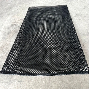 HDPE niêm phong Đen hàu lưới túi kim cương loại nhựa lưới 100cm x 50cm 6-8 năm tuổi thọ cho ứng dụng cắt - Product Image 3