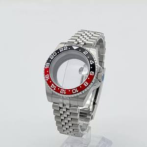 Kit de Boîtier de Montre 40 mm avec Bracelet, Fond Transparent, Verre Saphir et Boucle Réglable pour Mouvement NH34/NH35 - Product Image 2