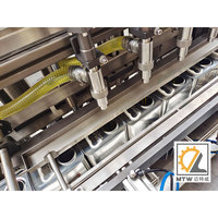 Mtw Kleine Palmfruitolieproductielijn Met Flesvullende Etiketteringsmachine Voor Cosmetica Vloeibare Voedselhoningpasta