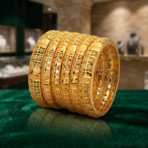 Joyeria เครื่องประดับแฟชั่น14K 18K 24K กำไลทองเหลืองชุบทองสัญลักษณ์ออร์โธดอกซ์ - Product Image 3