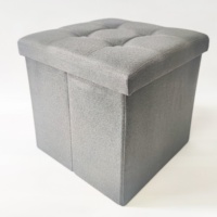 Maison chaise repose-pieds décoration de la maison chaussures tabouret organisateur multi-fonction pliant pouf boîte de rangement pouf siège tabouret