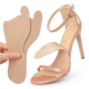 Plantillas <span class=keywords><strong>de</strong></span> <span class=keywords><strong>siete</strong></span> puntos para sandalias <span class=keywords><strong>de</strong></span> mujer para verano, suela blanda autoadhesiva, antideslizante, absorbente <span class=keywords><strong>de</strong></span> golpes, sandalia ajustada para pies, medias plantillas - Product Image 1