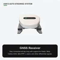 Système de direction automatique AS812 RTK, GNSS, tracteur, agriculture de précision, précision centimétrique, guidage en ligne droite, GPS