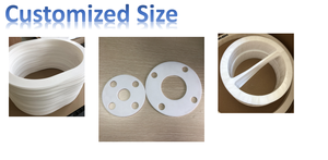 Korrosions beständige runde flache Kunststoff ringe PTFE-Unter leg scheibe Dichtung Verschleiß feste PTFE-Kunststoff-Dicht <span class=keywords><strong>ring</strong></span> dichtung - Product Image 3