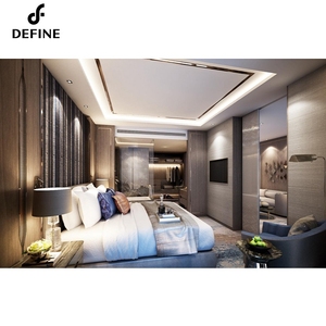 Projet de luxe 4-<span class=keywords><strong>5</strong></span> Étoiles Design Moderne Et Personnaliser Contemporain Hôtel Chambre Ensembles De Meubles - Product Image 2