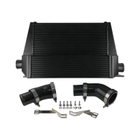 Intercooler en aluminium JSY Performance Bar-Plate à fixation directe pour Audi A4 A5 2.0T S4 S5 3.0T – Amélioration de refroidissement