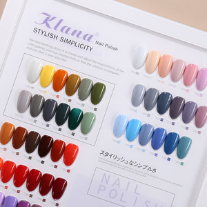 Ensemble de <span class=keywords><strong>vernis</strong></span> à ongles uv <span class=keywords><strong>semi</strong></span>-<span class=keywords><strong>permanent</strong></span> KLANA Nail Art Salon 66 Color Glitter 15ml Soak off Organic UV LED Nail Gel <span class=keywords><strong>Vernis</strong></span> - Product Image 6