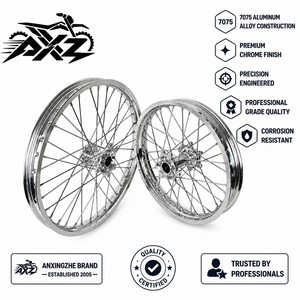 Juego de Ruedas Populares de 18/19/21 Pulgadas para YZ125 250 YZF250/<span class=keywords><strong>450</strong></span> 2008-2023, Ruedas de Aluminio con Radios para Motocicleta Supermotard y de Cross - Product Image 1