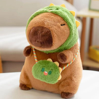 Ligne exclusive de poupées en peluche douces et moelleuses Capybara, 15 pouces (45 cm), pour les jeux de griffes et les zones de divertissement
