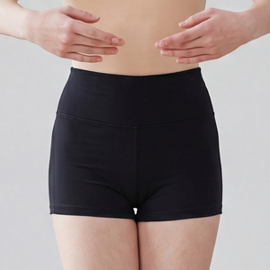 Shorts de Baile de Cintura Alta con Spandex para Mujer, Leotardo Corto para Práctica de Ballet, Ropa de Baile con Cintura Elástica, Pantalones Cortos Deportivos Elásticos - Product Image 5