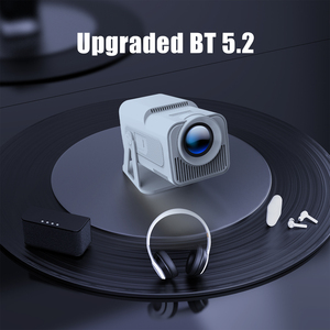 150 Inch <b>Big</b> Screen Pocketable Projector HY320 NTV 390 ANSI 1080P Built-In <b>Speakers</b> Manual Auto Keystone Voice Remote - Product Image 3