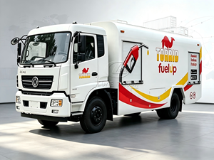 รถบรรทุกขนส่ง LPG คุณภาพสูง 10000L-20000L รถส่งน้ำมันสำหรับเหมืองน้ำมัน 4*2 รถบรรทุกน้ำมันทรงสี่เหลี่ยมสำหรับสถานีบริการน้ำมัน - Product Image 4