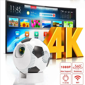 Dazzler Q8 proyektor Video 4K Mini, proyektor Mini ultra-tajam dengan efek 3D 3D 3D integrasi mulus sistem operasi Android 11 - Product Image 5