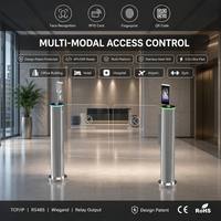 Porte rapide verticale KMS, gain de place, contrôle d'accès RFID, gestion d'entrée des employés, moteur sans balais pour usine industrielle