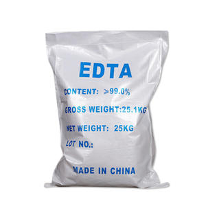 EDTA en Polvo Cristalino de Grado Industrial C10H16N2O8 CAS 60-00-4 99% de Pureza Ácido Etilendiaminotetraacético Producto Químico para Tratamiento de Agua - Product Image 1