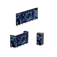 Écran LED pliable 6 pans P2.97 pour DJ, scène, mariage, événement en direct