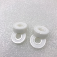 ABEC-7 Si3N4 603 moulinet de pêche planche à roulettes rainure profonde Miniature hybride roulement à billes en céramique