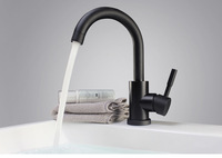 Robinet de lavabo en acier inoxydable 304 pour hôtel, OEM ODM, avec tuyau flexible rotatif à 360°, cartouche céramique, monotrou, pour écoles