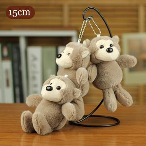 Peluche Mignonne et Douce Singe Gorille Bébé Suspendu, Pendentif Porte-clés - Product Image 1