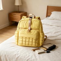Sac à dos de maternité en nylon isolé de haute qualité, grande capacité, imperméable, portable, toutes saisons, pour bébé et voyage