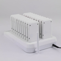 Système de téléavertisseur pour restaurant Wirelesslink Écran tactile 20 téléavertisseurs Système d'appel sans fil pour café-restaurant Bar Foof Court