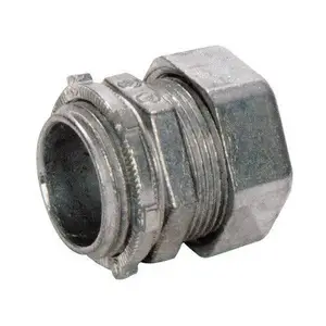 OKAIL Products EMT Compression Connector, Zinc Die Cast, 2" Trade Size