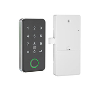 Cerradura Electrónica Inteligente con Huella Dactilar y Contraseña, App TTLOCK, para Oficina, Sauna, Gimnasio, Gabinete, Cajón, Seguridad, Pantalla Táctil, Alta Sensibilidad