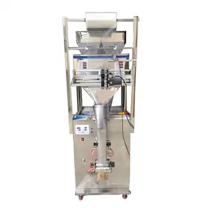 De alta precisión de café en polvo de la cápsula de la máquina de pesaje de grano doble cabezas máquina de embalaje para 100G a 500G con precio bajo