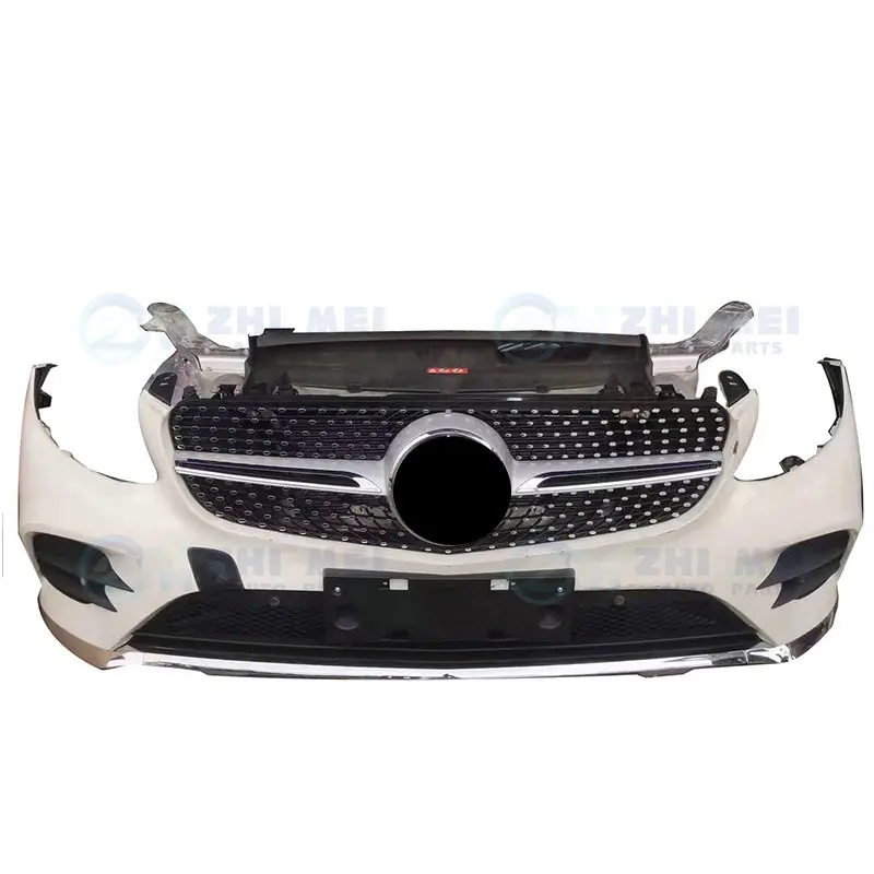 for Mercedes-Benz C class C204 C205 front bumper assembly accessories for Benz front car bumper plate Other Auto Parts
