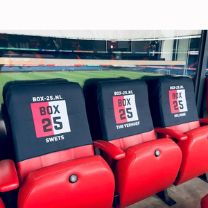 Fundas de Asiento Personalizadas con Logotipo para Cine o Estadio, Fundas Elásticas para Sillas de Club Reservadas, Impresión por Sublimación - Product Image 4