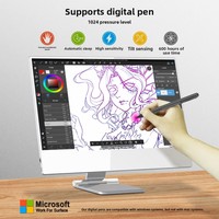 Layar Portabel Sentuh Ringan 16 Inci 1080p dengan USB dan Antarmuka yang Mendukung Ponsel dan Konsol Game