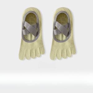 Calcetines de Yoga y Pilates Profesionales Antideslizantes de Cinco Dedos Personalizados - Product Image 6