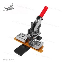 50*50Mm carré presse à main aimant de réfrigérateur faisant la Machine personnalisé Photo réfrigérateur aimant bouton fabricant bouton Machine Kit