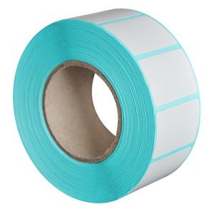 Fournisseur direct de rouleaux de papier pour codes-barres, impression couleur sur mesure, rouleaux d'étiquettes thermiques vierges en gros, autocollants adhésifs - Product Image 2