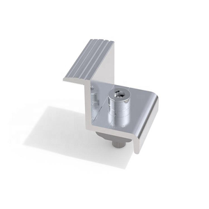 Connecteur de bord de pince de <span class=keywords><strong>fixation</strong></span> de module PV pour système de montage de <span class=keywords><strong>panneau</strong></span> <span class=keywords><strong>solaire</strong></span> PV de <span class=keywords><strong>tuile</strong></span> en métal et de toit plat - Product Image 2