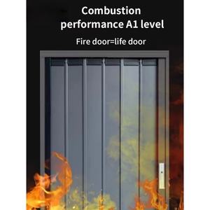 Panel de Puerta Corredera Plegable de Aleación de Aluminio Estilo Europeo, Material Completo, para Cocina, Baño, Pasillo, Taller - Product Image 3