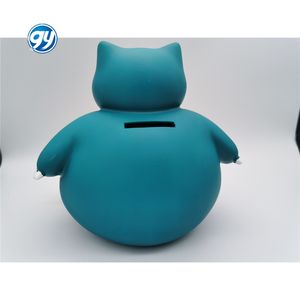 热卖卡通可爱乙烯基硬币银行动漫Snorlax玩具存钱罐儿童礼物 - Product Image 4
