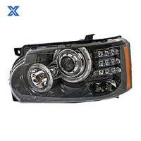 Pour Range Rover vogue 2010 2011 2012 2013 phare Range Rover vogue accessoires 16 broches noir boîtier paire-gauche et droite