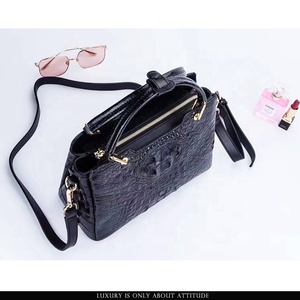 Phong Cách Mới Chất Lượng Cao Phụ Nữ Kỳ Lạ Chính Hãng Hornback Da Cá Sấu Da Túi Xách - Product Image 5