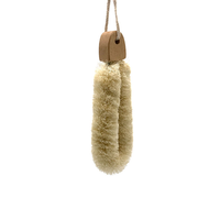 Brosse à vaisselle en fibre de coco naturelle, brosse de nettoyage de cuisine à manche en bois, brosse à récurer écologique pour la vaisselle et les ustensiles de table