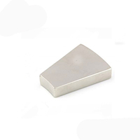 Magnet Neodymium Bentuk Trapesium N35 N52 yang Kuat untuk Generator
