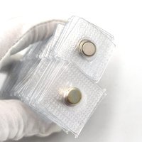Magnet Monopole Kuat, Dapat Dicuci, Tahan Air, Kancing Magnet Jahit untuk Pakaian