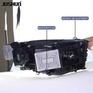 Ensemble de phares LED JUSHUN pour <span class=keywords><strong>Mercedes</strong></span>-Benz 2023-2025 X254 GLC 400 <span class=keywords><strong>350</strong></span> 300 Glc63, design géométrique multibeam, nouveau - Product Image 4