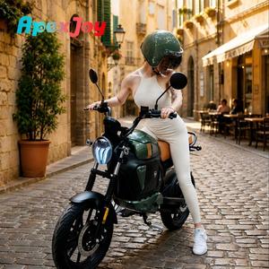 Moto électrique rétro Apexjoy TROMOX-M03Q 1200W 48V avec batterie au lithium, autonomie de 90 km, vitesse de 49 km/h, éclairage LED, application intelligente, approvisionnement en gros - Product Image 1