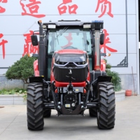 Tracteur agricole chinois 4x4 haute performance 130 CV avec certification CE pour machines agricoles