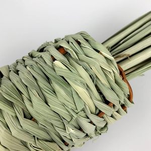 Grass Treat Chew Toy Pet Chew Toys for Chinchilla Rabbit Hamster Gerbils <strong>Degu</strong> Natural Grass <strong>Cage</strong> Accessories Grass Chew Toys - Product Image 3