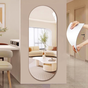 Full Body Self Adhesive Modern Frameless Square Small <strong>Sticky</strong> <strong>Wall</strong> Full Length <strong>Wall</strong> Acrylic <strong>Mirror</strong> Decor <strong>Mirrors</strong> for Living Room - Product Image 3