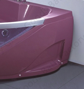 Bomba <span class=keywords><strong>de</strong></span> aire <span class=keywords><strong>de</strong></span> bañera para parejas, accesorio <span class=keywords><strong>de</strong></span> baño <span class=keywords><strong>de</strong></span> masaje con lámpara cromática, acrílico rojo, 135cm - Product Image 5