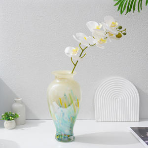 Nordic सरल शानदार शैली ग्लास फूल <span class=keywords><strong>vase</strong></span> सजावटी आभूषण भंडारण हाइड्रोपोनिक हरे पौधे फूल व्यवस्था <span class=keywords><strong>vase</strong></span> - Product Image 3